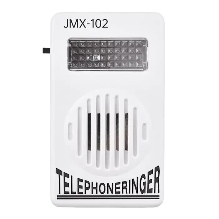 Sonde téléphonique Extra forte 70dB, amplificateur d'anneau de téléphone, aide à la sonnerie, lumièr
