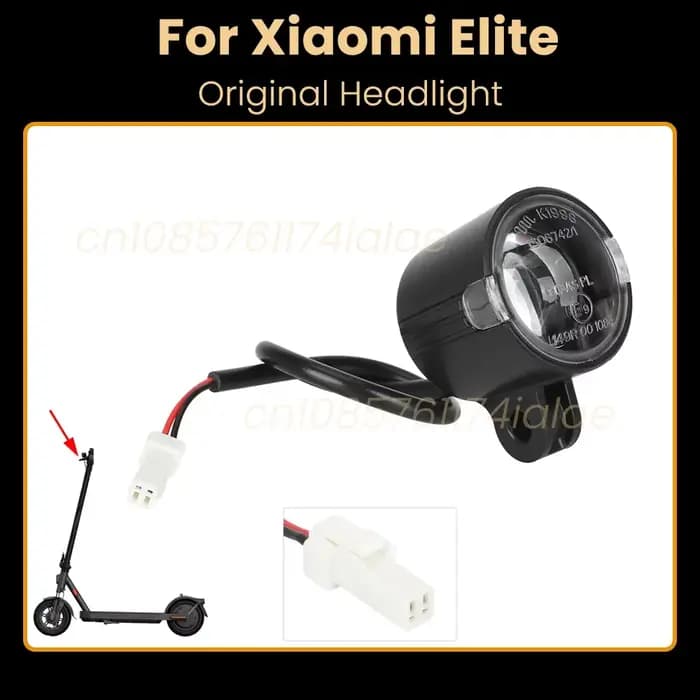 Phare d'origine pour Scooter électrique Xiaomi Elite, lampe avant, lumière Led, accessoires de KickS