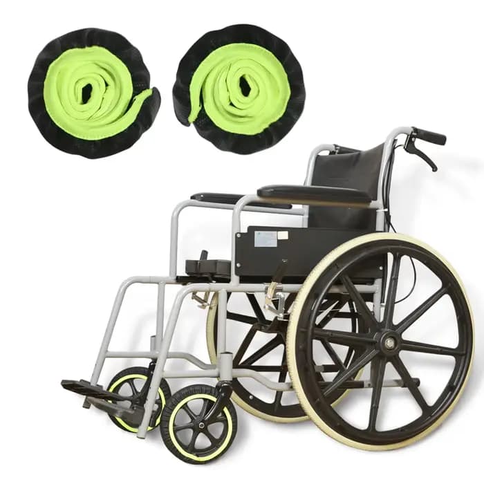 Ehucon Pantoufles pour fauteuil roulant résistantes à l'usure Accessoires pour fauteuil roulant Hous
