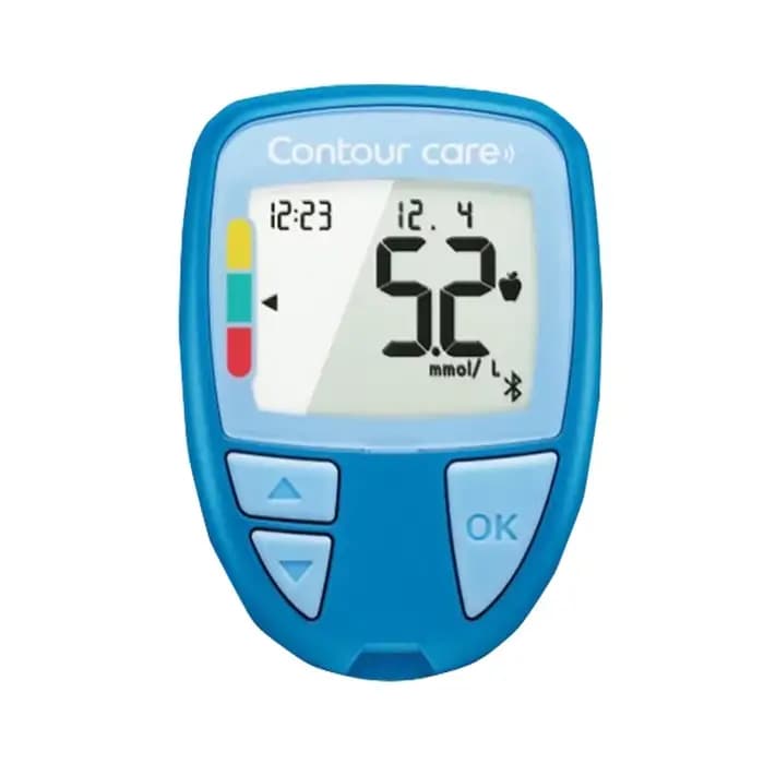Bayer-Glucomètre Bluetooth domestique, soins du contour, lecteur de glycémie, diabète