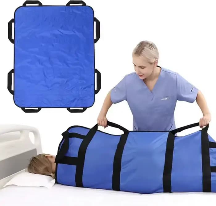 Feuille de transfert de Patient âgé polyvalente, aide au positionnement, coussin de lit, soins du Pa