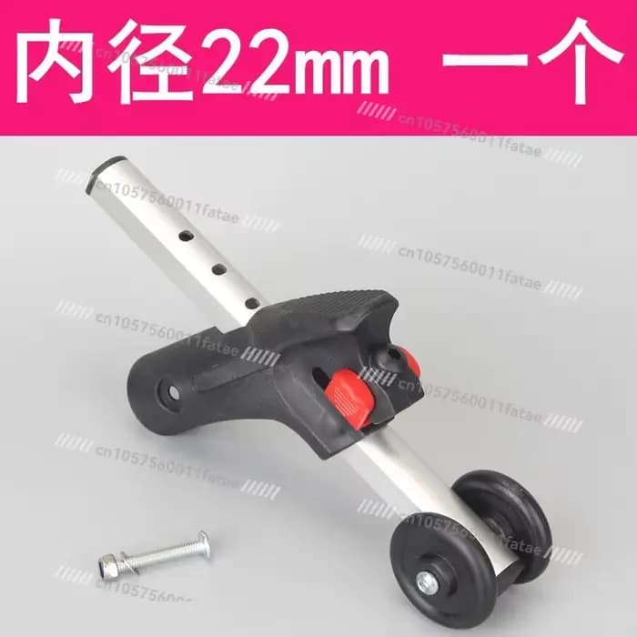 Roue universelle anti-retour pour fauteuil roulant électrique, support anti-retour en alliage d'alum