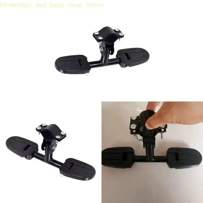 Repose-pieds universel pour Scooter 066B, pour enfants, Surfaces antidérapantes, cadre métallique ha