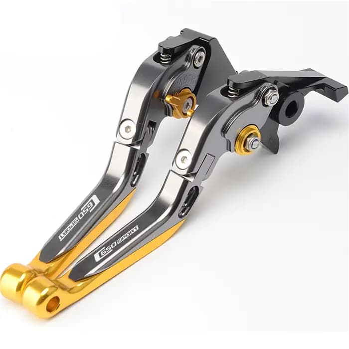 Leviers de frein et d'embrayage CNC réglables, poignée antidérapante, pour moto et Scooter BMW C650S