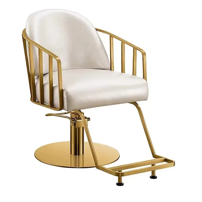 Chaises de barbier à hauteur réglable de taille personnalisée, chaise de Salon de prix pour coiffeur