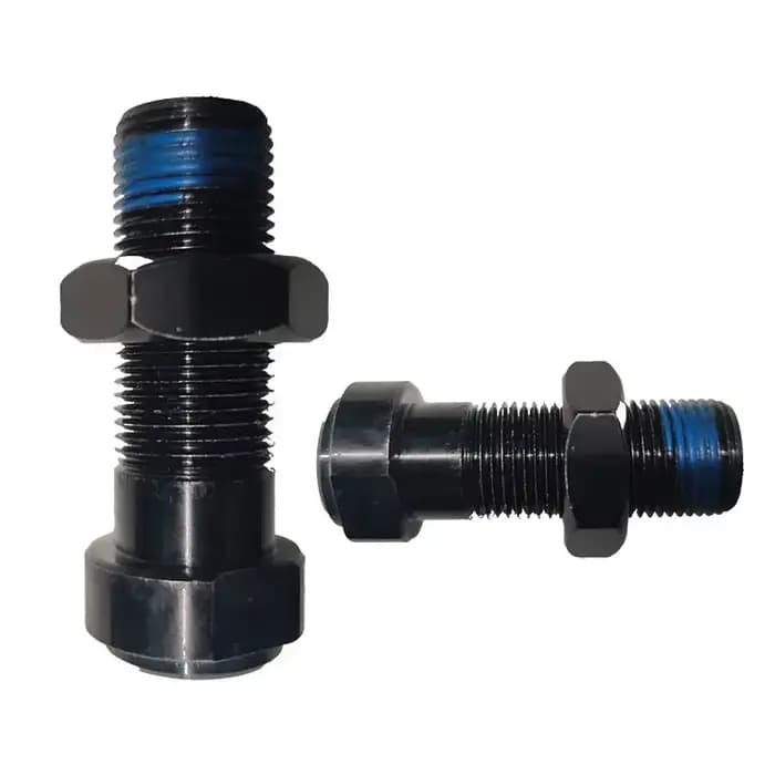 Manchon de fixation rapide pour axe de roue arrière de fauteuil roulant de sport, en acier inoxydabl