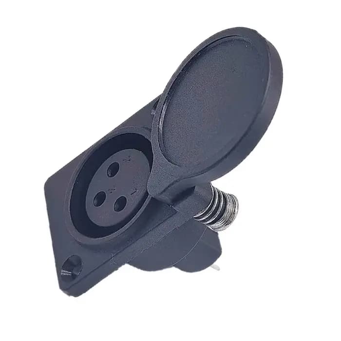 Connecteur de charge 3 broches pour trottinette électrique et fauteuil roulant électrique – Adaptate