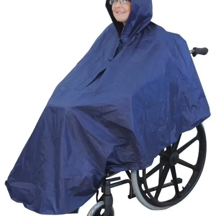Manteau imperméable pour fauteuil roulant pour personnes âgées handicapées, pour adulte, homme et fe