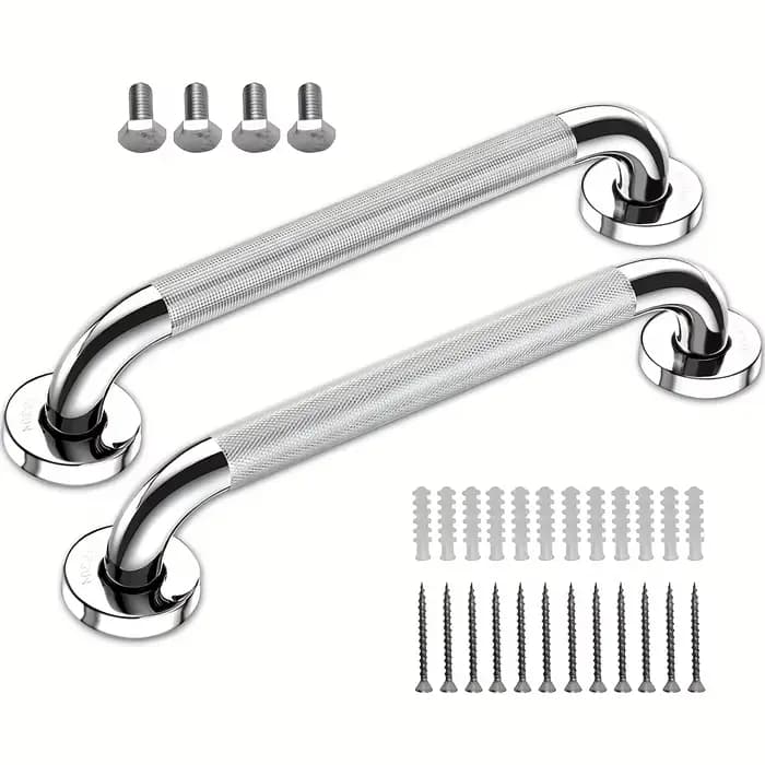 Barre d'appui de douche, barre d'appui de salle de bain de 2 paquets, barre d'appui antidérapante en