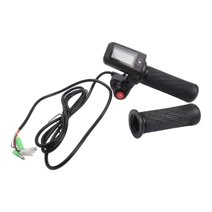 Contrôleur d'accélérateur pour trottinette électrique, 36V, 48V, 60V, avec écran LCD, poignée de com