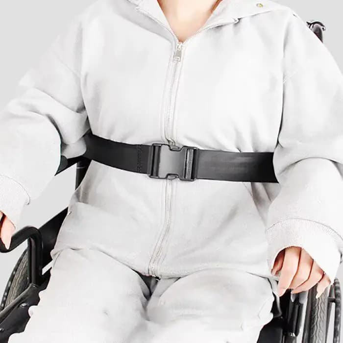 Ceinture de sécurité réglable à dégagement rapide pour fauteuil roulant, sangles de maintien pour la