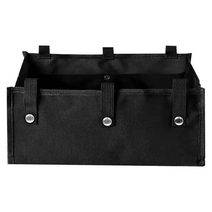 Panier de marcheur à roulettes pliable, grande capacité, pochette de rangement réutilisable pour fau