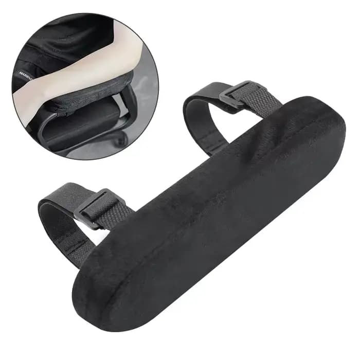 Coussinets d'accoudoir en mousse à mémoire de forme pour chaise de bureau, coussin de soutien du cou