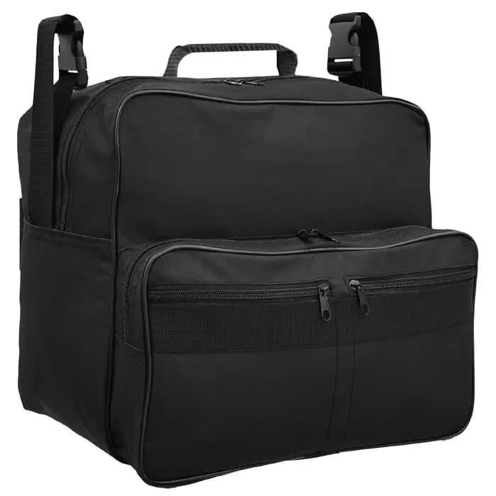 Sac de rangement étanche pour fauteuil roulant, pochette de rangement pour déambulateur, grande capa