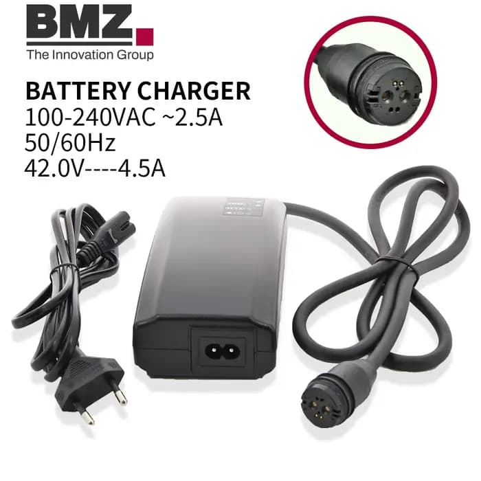 Chargeur Lithium-ion 42.0V 4,5a, pièces de Scooter/vélo, adapté au chargeur Li-ion BMZ BSC42004500, 