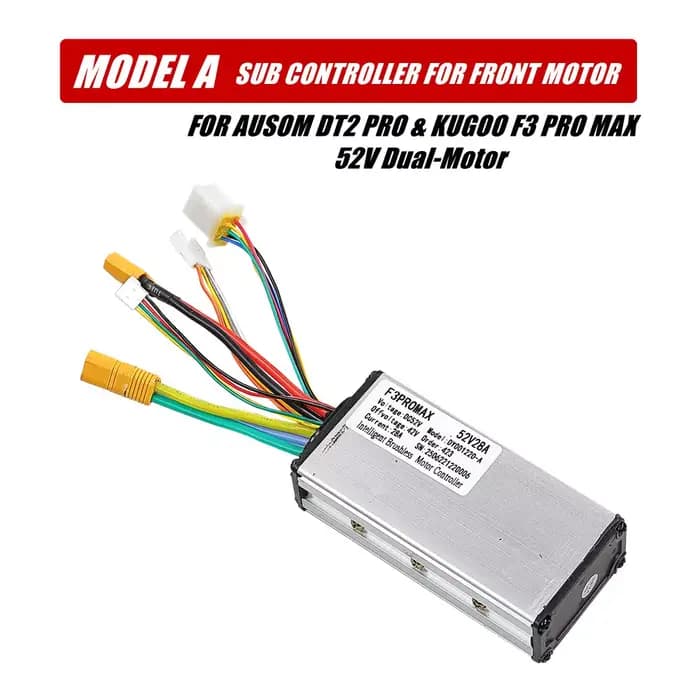 Contrôleur 52V28A pour AUSOM DT2 PRO et KUGOO F3 PRO MAX 52V, contrôleur arrière principal pour Scoo