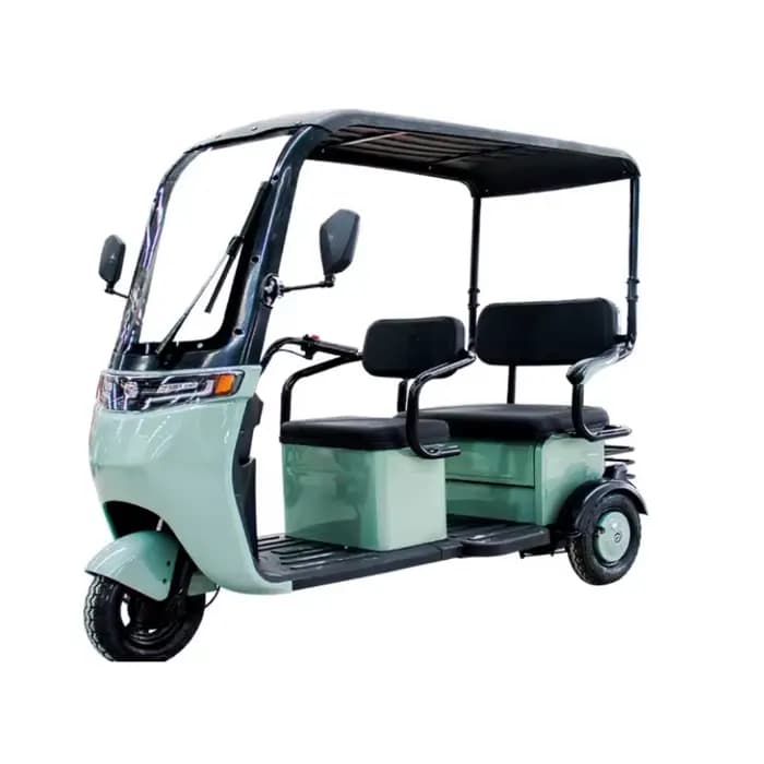 Tricycle électrique à trois roues, tricycle électrique pour passagers, tricycle de haute qualité à 3