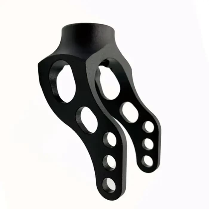 Accessoires de fourche avant pour fauteuil roulant, taille standard, alliage d'aluminium haute résis