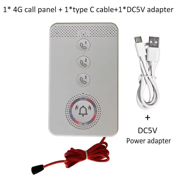 Bouton d'appel SOS d'urgence 4G GSM, alarme Mobile pour personnes âgées et enfants, aide au panique 
