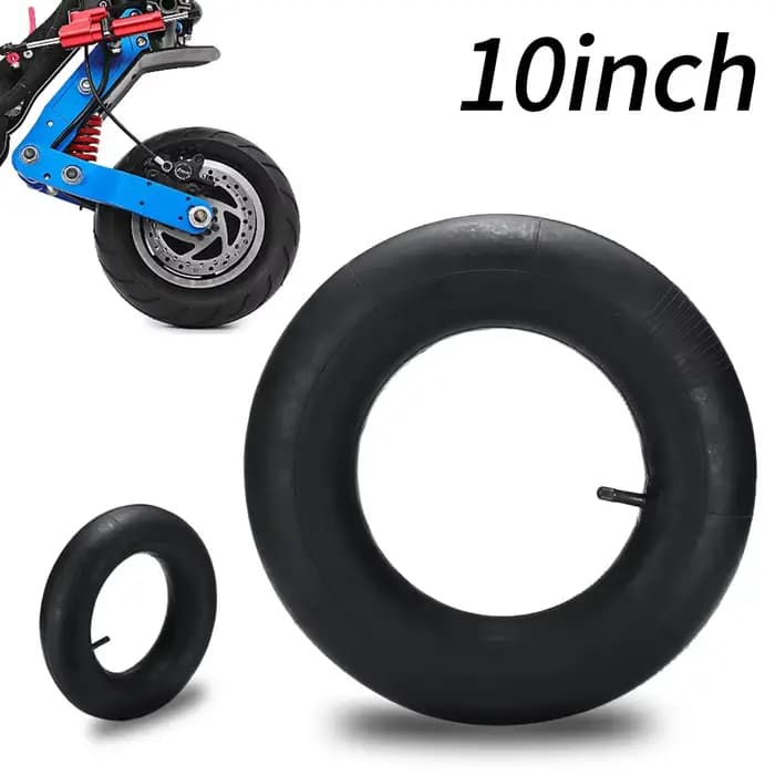 Chambre à Air en Caoutchouc de 10 Pouces pour Scooter Électrique LAOTIE ES19, Go Karts, Speedway