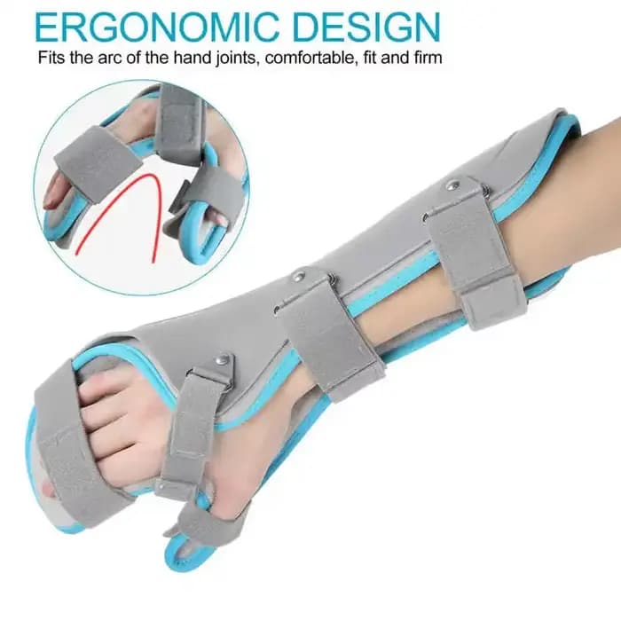 Attelle de soutien de poignet réglable pour Fracture des mains, sangle fixe, entorse du canal carpie