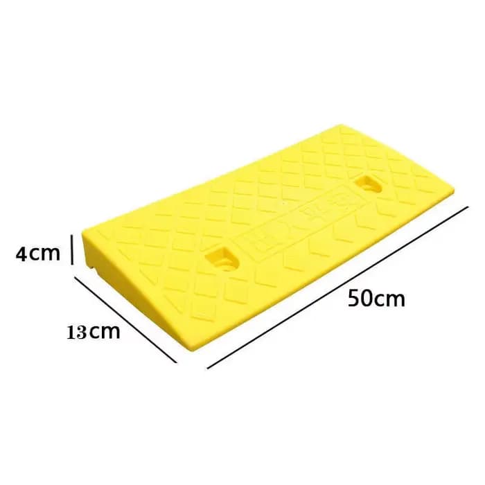 Rampe de seuil portable 50x13cm, hauteur 3cm 4cm, surface antidérapante, rampe durable pour voiture,