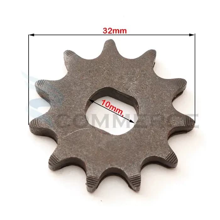 Pignon à 11 dents pour scooter électrique Razor EVO IZIP