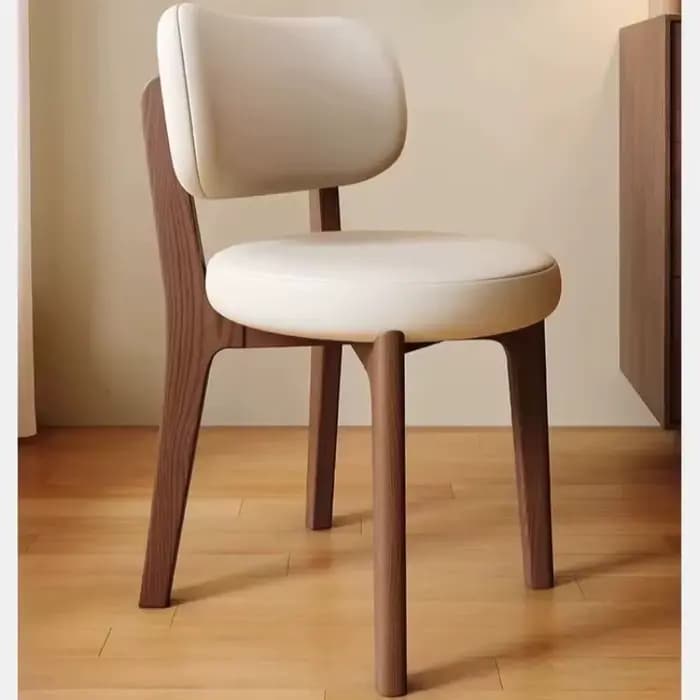 Chaises de salle à manger tendance rembourrées, chaises de bureau de luxe en bois vintage, meubles uniques pour la maison
