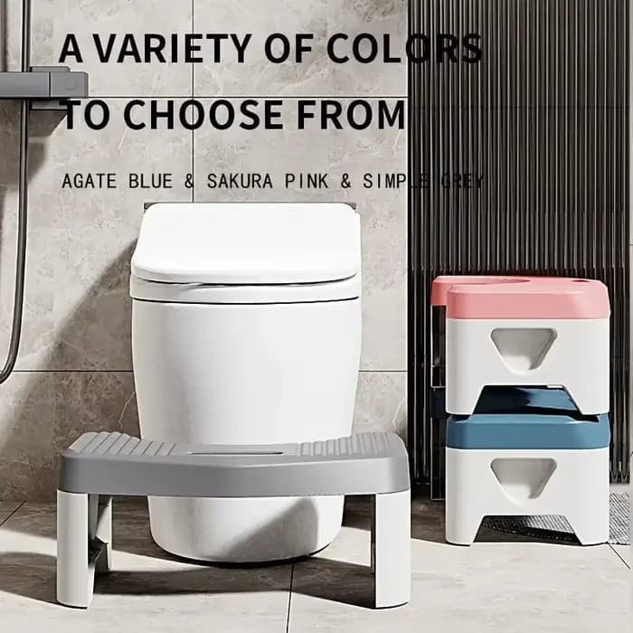 Tabouret de toilette antidérapant