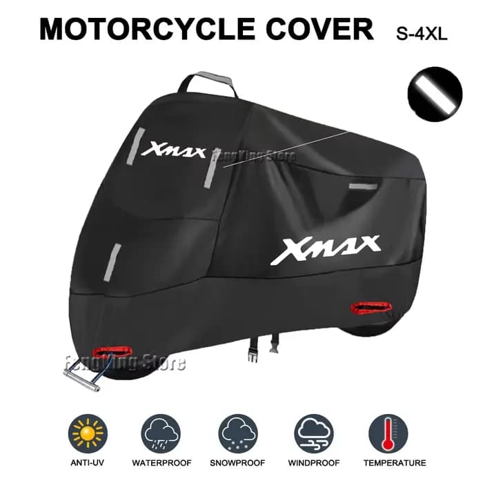 Juste de moto étanche scooter extérieur UV protecteur poussière pluie couverture pour YAMAHA XMAX X-MAX 125 250 300 400
