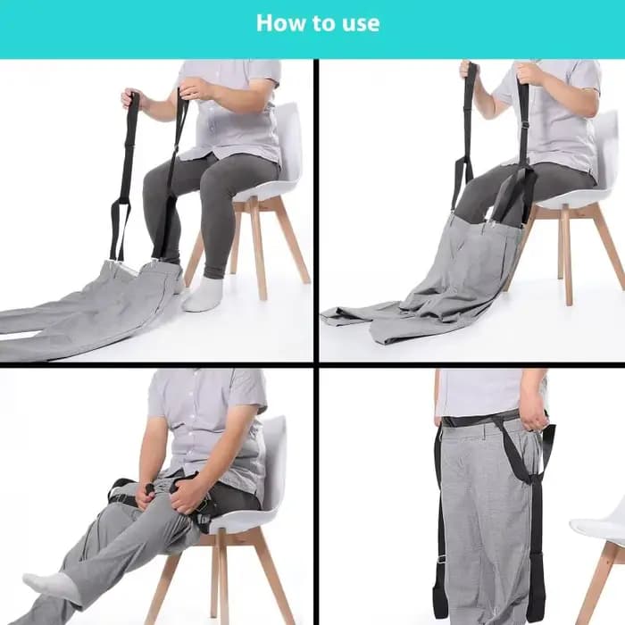 Outil d'aide à l'enfilage des pantalons