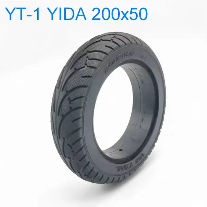 200x50 YIDA YT-1 pneu solide antidéflagrant pour Scooter électrique pliant Kugoo Speedway 8 pouces