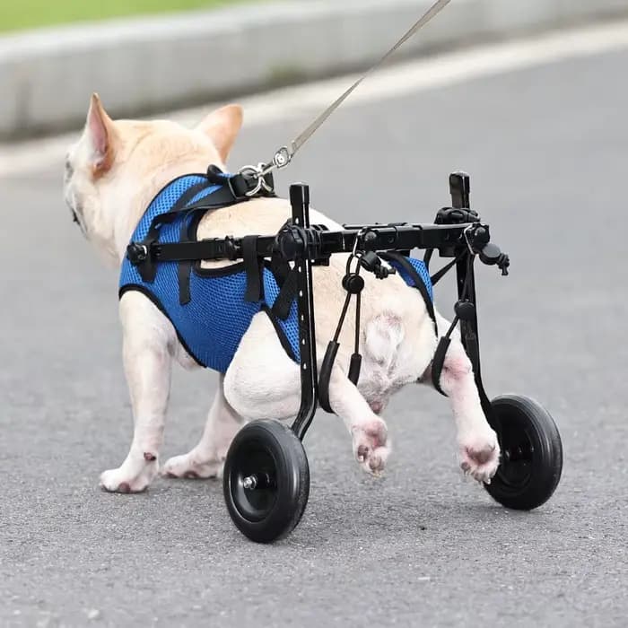 Chariot de fauteuil roulant pour animaux de compagnie