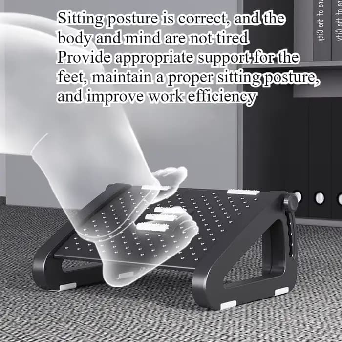 Repose-pieds réglable pour bureau, repose-pieds à pédale, support de jambe pour enfants, anti-éclatement, support de jambe Erlang