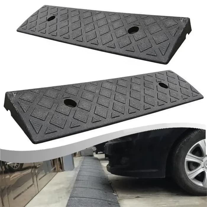 2 pièces rampe Kerb en plastique 500x130x30mm
