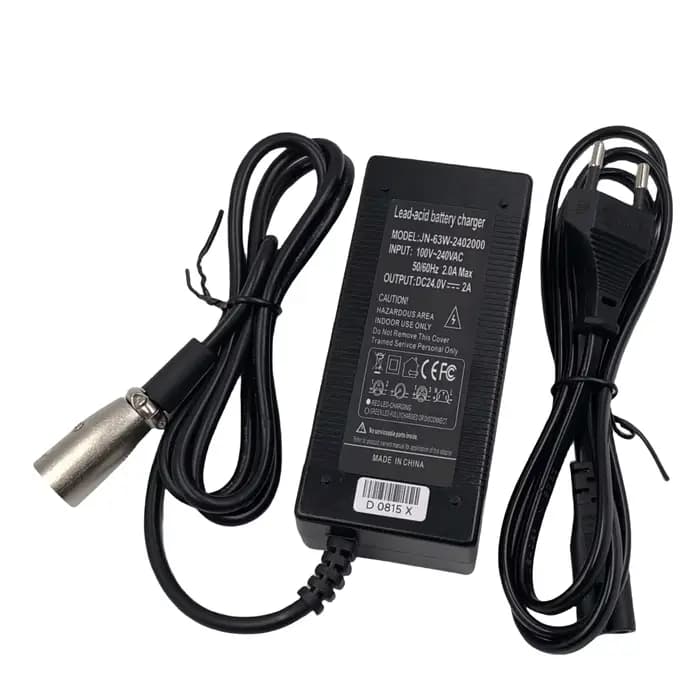 Chargeur de chariot de Golf pour fauteuil roulant 24V 2A