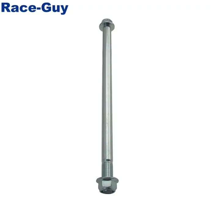 Essieu de roue M12 x 225mm pour Pit D343, 50cc, 70cc, 90cc, 110cc, 125cc, Pit Bikes, Scdoms, Imagomoteur, Moto