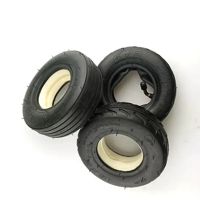 Roue de Scooter électrique 6x2 de 6 pouces avec pneu à Air
