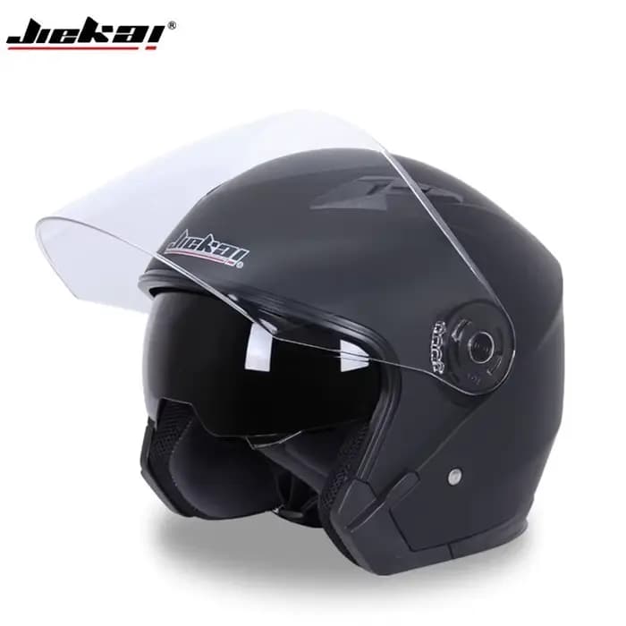 JEIKAI – Casque de moto avec double objectif, unisexe, véritable, pour scooter