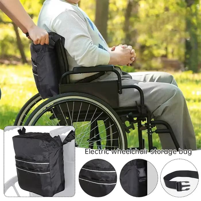 Sac de courses pour fauteuil roulant