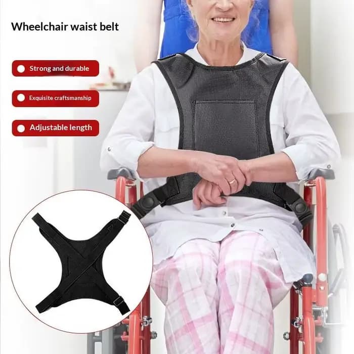 1 pièce Ceinture de sécurité anti-chute pour fauteuil roulant