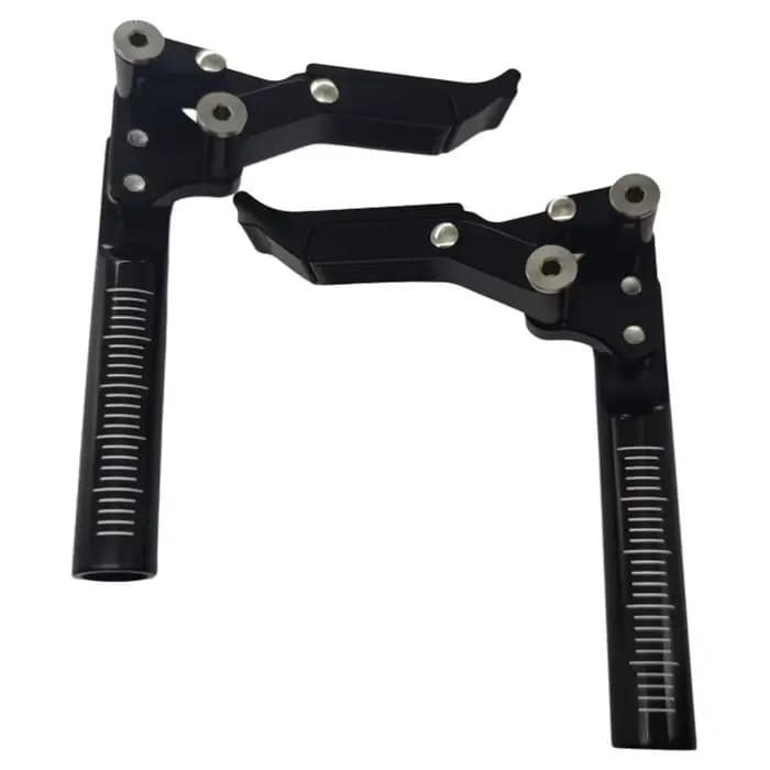 Une paire d'accessoires de frein pour fauteuil roulant
