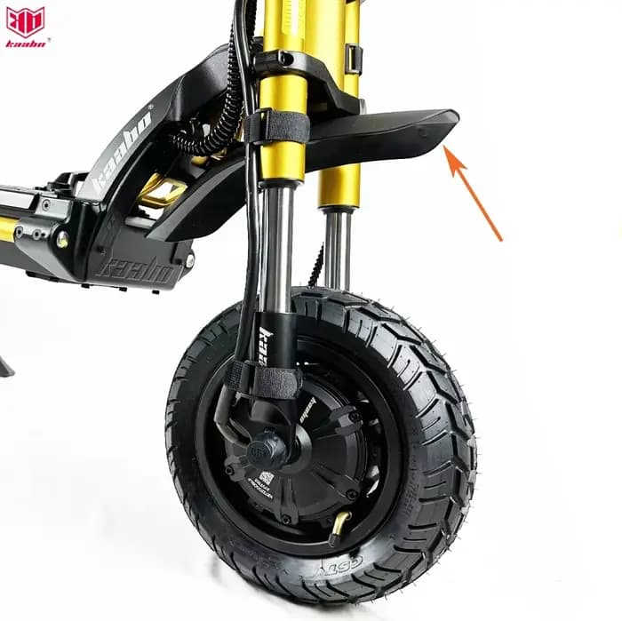 Garde-boue avant d'origine Kaabo 11 pouces pour scooter