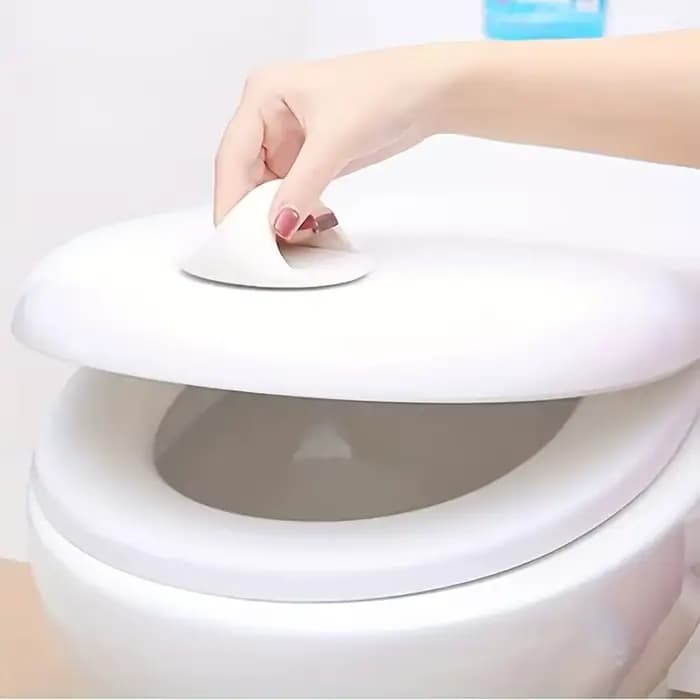 1 poignée de couvercle de toilette