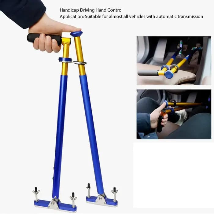 Commande manuelle de conduite pour handicapé