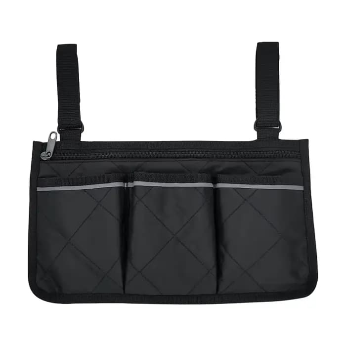 1Pc Walker Scooter électrique fauteuil roulant accoudoir côté sac de rangement siège Portable poche