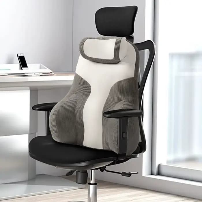 Oreiller de soutien lombaire pour chaise de lit