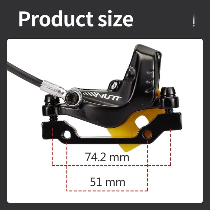 NUTT – frein de Scooter électrique à 4 pistons