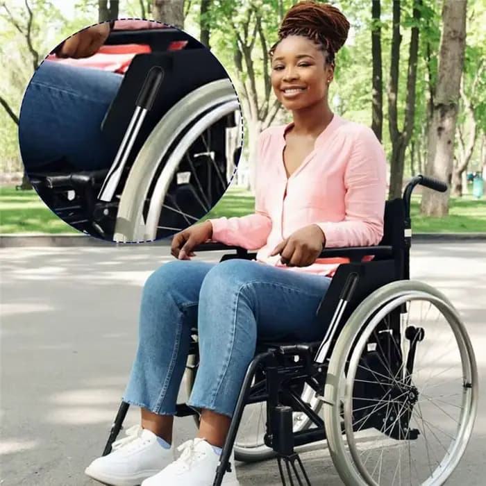 Extensions de poignée de frein pour fauteuil roulant AT21-2Pack