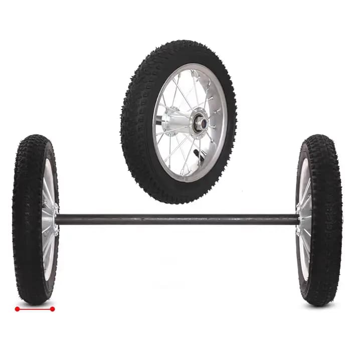 Roue de vélo à trois roues